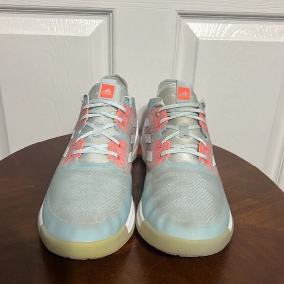 🔥🏐 ADIDAS CrazyFlight 'Sky Tint Coral' Shoes - EF2676 - Women Sz 11 Volleyball - Picture 4 of 13